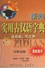 新编实用古汉语字典（1999 PDF版）
