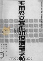 实用公文写作知识钢笔字帖  2  经济合同·市场调查·预算报告·审计报告（1992 PDF版）