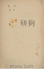 灾魂 1948 PDF电子版封面 田涛著