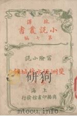 林译小说丛书  第7编  冒险小说卷  斐洲烟水愁城录  上（ PDF版）