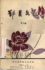 鄞县文艺 9 PDF电子版封面