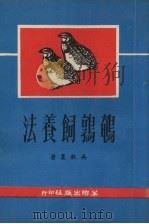 鹌鹑饲养法 1981 PDF电子版封面 吴秋农编著