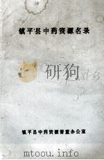 镇平县中药资源名录（ PDF版）