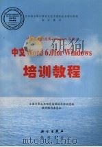 中文Word 6.0 for Windows培训教程（1997 PDF版）