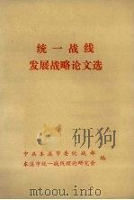 统一战线发展战略论文选（ PDF版）