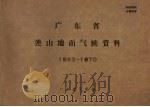 广东省连山地面气候资料  1962.3－1970（ PDF版）