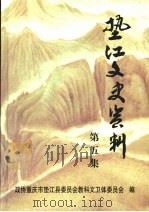 垫江文史资料 第5辑 PDF电子版封面 政协重庆市垫江县委员会教科文卫体委员会