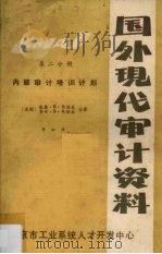 国外现代审计资料  第2分册  内部审计培训计划（ PDF版）