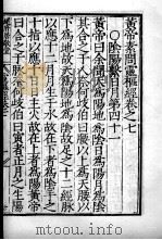 黄帝素问灵枢经  卷7-9（ PDF版）