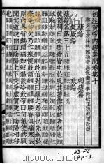 重广补注黄帝内经素问  卷10-15（ PDF版）