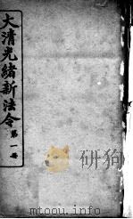 大清光绪新法令  第1册（ PDF版）