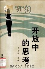 开放中的思考 海南青年研究论文选 1992 PDF电子版封面 7805901449 肖若海,许俊主编