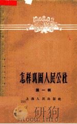 怎样巩固人民公社  第1辑（1958 PDF版）
