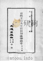 近代中国史料丛刊续编  第63辑  清季新设职官年表（1979 PDF版）