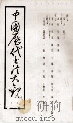 中国历代书法大观 1 PDF电子版封面