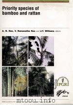 PRIORITY SPECIES OF BAMBOO AND RATTAN（1998 PDF版）