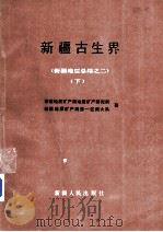 新疆古生界 下 1991 PDF电子版封面 9787228016300 新疆地质矿产局地质矿产研究所著