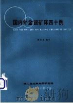 国内外金银矿床四十例（1990 PDF版）