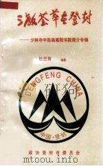 三教荟萃在登封  少林寺中岳庙嵩阳书院简介专辑（1998 PDF版）