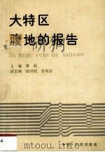 大特区腹地的报告 通什市社会经济发展战略规划 1991 PDF电子版封面 7805645884 谬逊主编