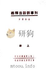 刑事诉讼法释义  上（ PDF版）