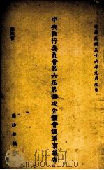中央执行委员会第六届第四次全体会议军事报告（1947 PDF版）