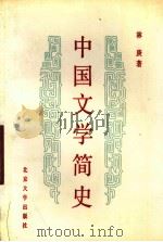 中国文学简史 1988 PDF电子版封面 7301002971 林庚著
