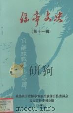 保亭文史（第十一辑）（1999.09 PDF版）