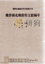 魏晋南北朝敦煌文献编年 1997 PDF电子版封面 957171769X 王素,李芳著
