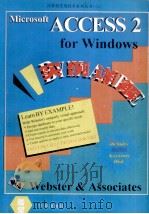 Access 2.0 for Windows实例详解 1994 PDF电子版封面 7507707776 (J.斯彭斯)Jenny Spence,(S.霍尔丁)Sue