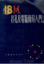 打孔及电脑简易入门法 ADPS 1970 PDF电子版封面 黄玉峰编著
