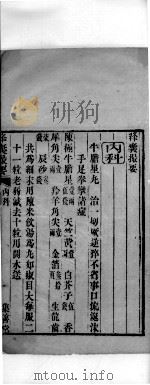 绛囊撮要  1（ PDF版）