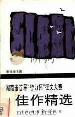 湖南省首届“智力杯”征文大赛佳作精选（1993.05 PDF版）