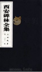 西安碑林全集 102卷 石刻线画 1999 PDF电子版封面 7806326162 高峡主编;李林娜,王原茵,王其祎副主编