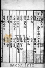 白香山诗集  目录（ PDF版）