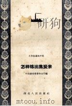 怎样炼出焦炭来（1958 PDF版）