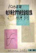 1984年电分析化学学术会议论文集  上（ PDF版）