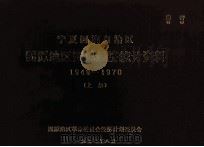 宁夏回族自治区固原地区国民经济统计资料1949-1970  上（1973 PDF版）