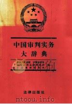中国审判实务大辞典  下（1994 PDF版）