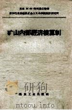 矿山内部经济核算制 油母面岩采掘工业的经验 1957 PDF电子版封面 403528 (苏)特列菲立特著;冯鉴平译