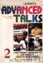 ADVANCED TALKS 2 1991 PDF电子版封面 陈怡平著