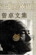 曾卓文集 第1卷 诗 1994 PDF电子版封面 7535411347 曾卓著