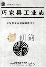 巧家县工业志 1993 PDF电子版封面 780543350X 巧家县工业志编审委员会主编