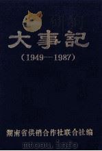 大事记  1949-1987（ PDF版）