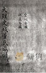 大理史城董氏族谱 卷6 PDF电子版封面