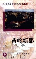贵州旅游文史系列丛书  凯里卷  苗岭新都（1997 PDF版）