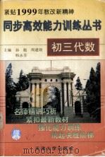 同步高效能力训练丛书 初三 代数（1999.05 PDF版）