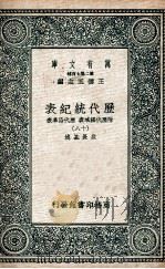 历代统纪表  附历代疆域表  历代沿革表  17（1937 PDF版）