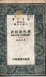 历代统纪表  附历代疆域表  历代沿革表  20（1937 PDF版）