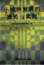 小城市发展的理论与实践 1990 PDF电子版封面 7507402991 全国小城市发展促进会编